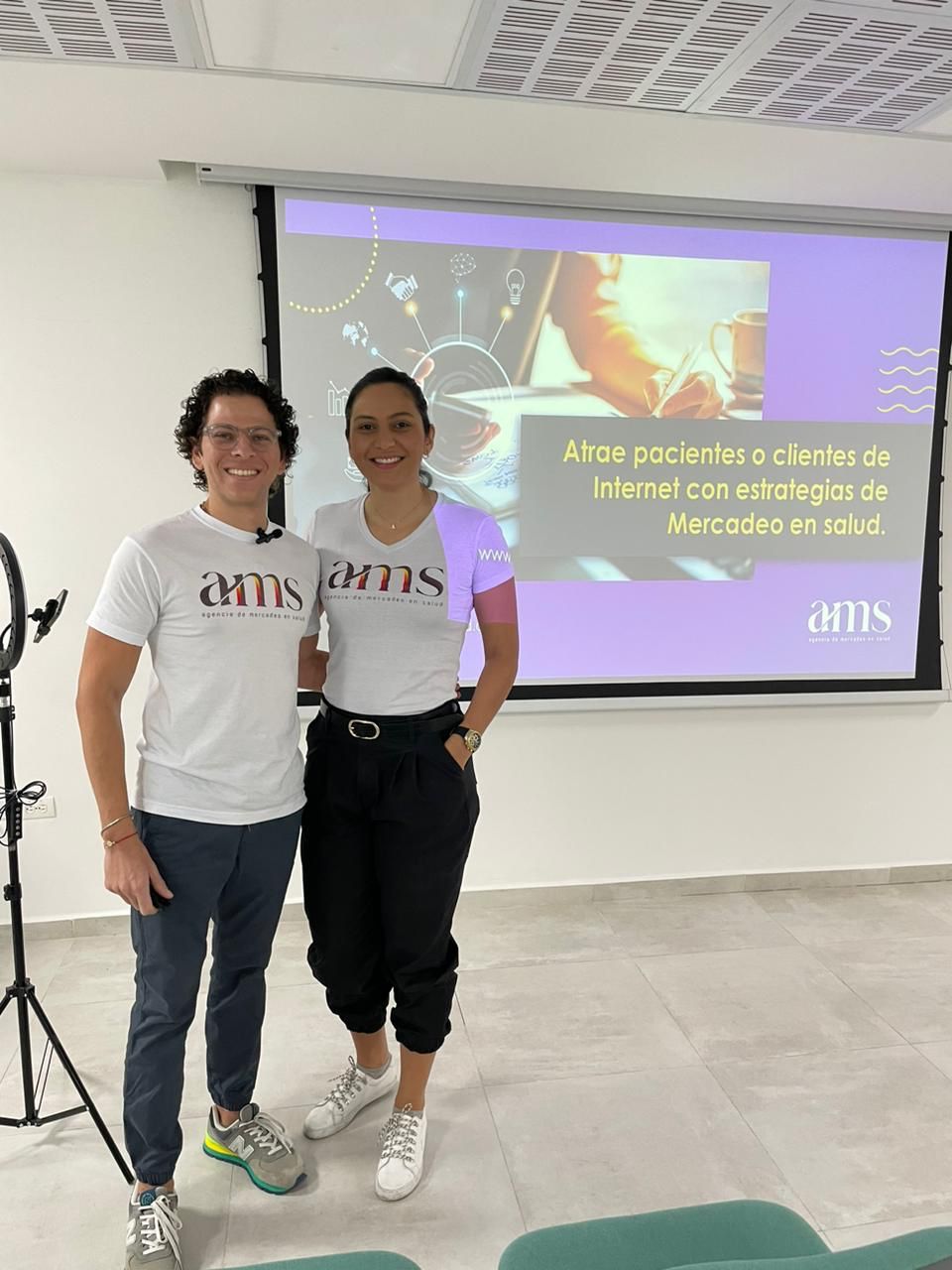 Jairo Mazenett y Ana María López